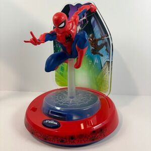Marvel Spider-Man Night Light with Sounds &‎ Character Display for Kids